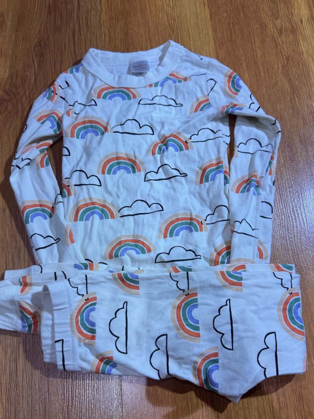 Hanna Anderson Rainbow PJ set